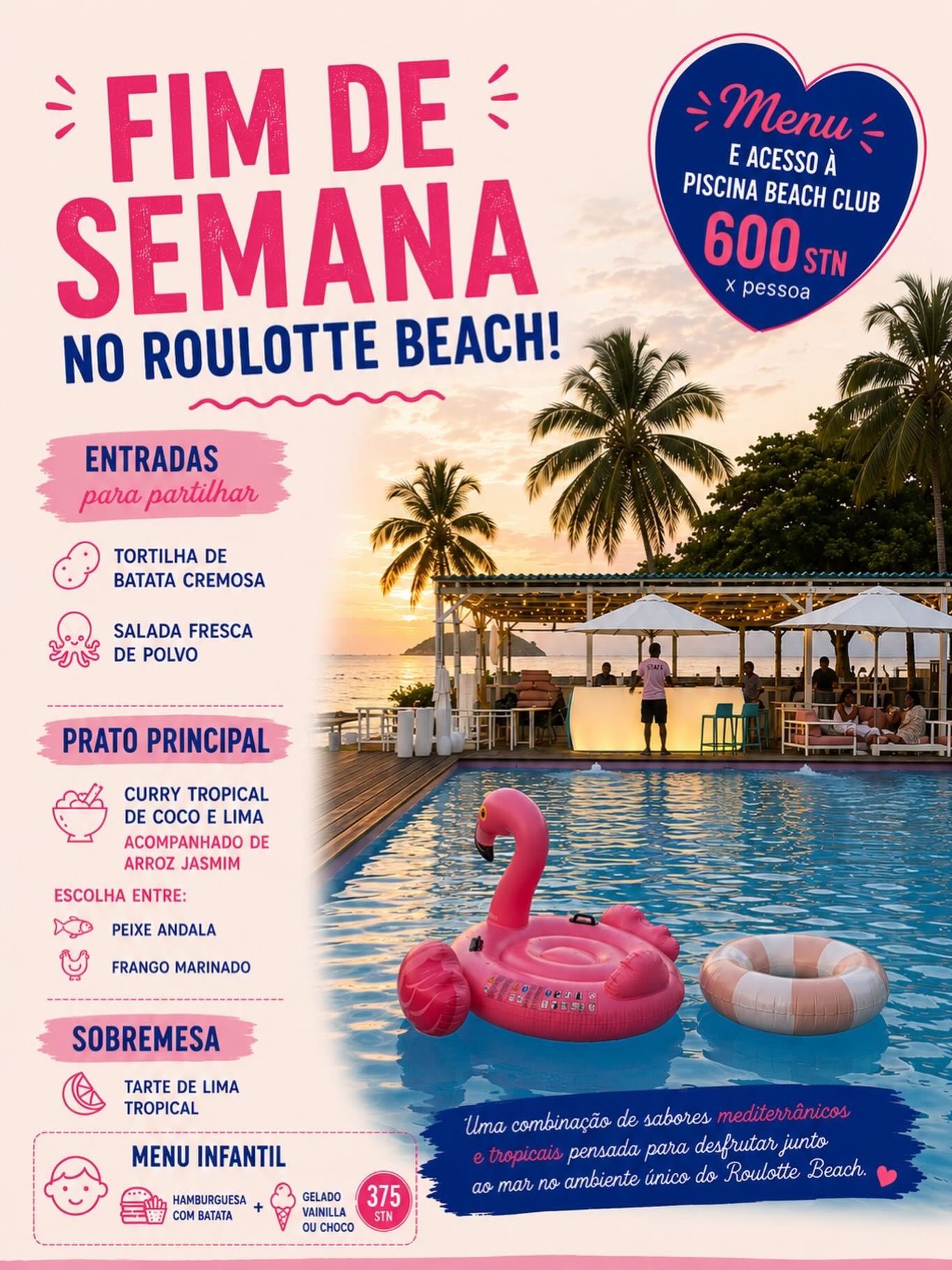 Roulotte BEACH Facebook ad: O fim de semana já está a chegar……