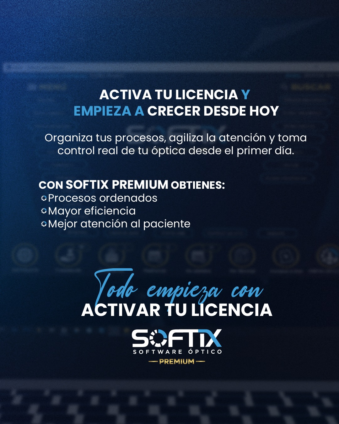 Softix - Software para ópticas y laboratorios Facebook ad: ¿Lista tu óptica para crecer en 2026?