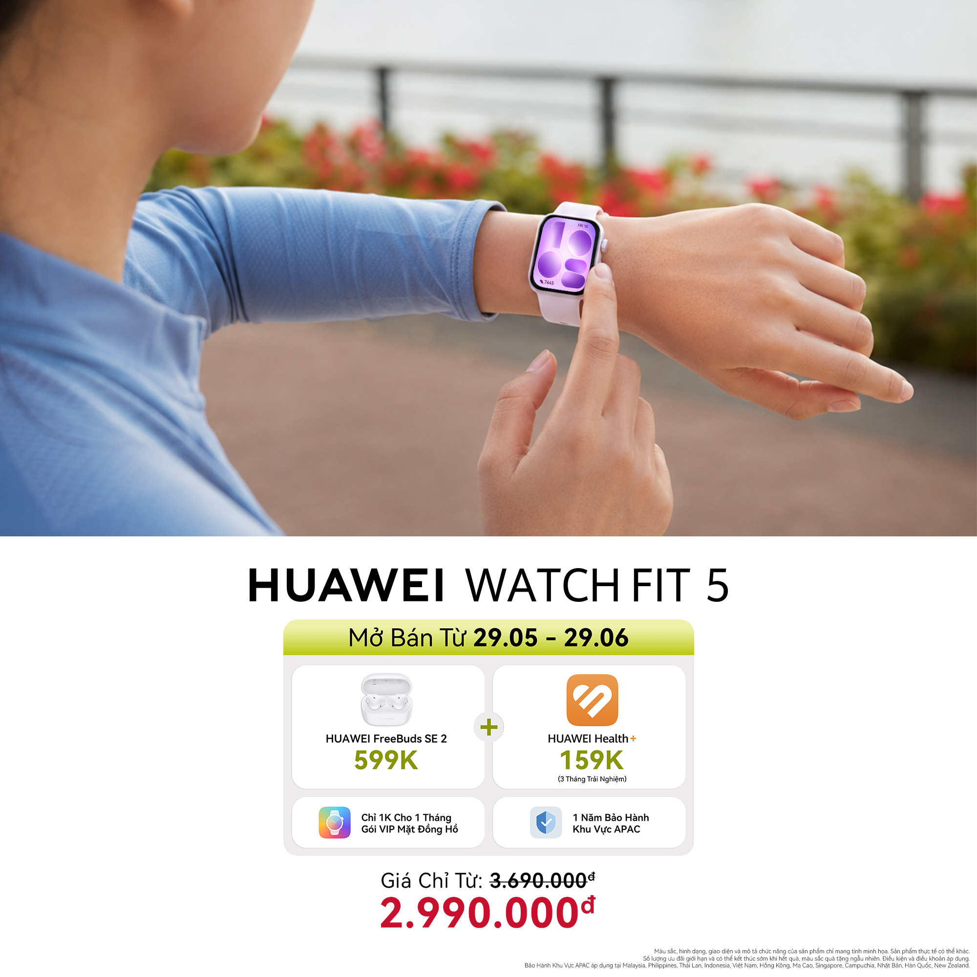 Huawei Mobile Facebook ad: Bật Chất Riêng Cùng HUAWEI WATCH FIT 5