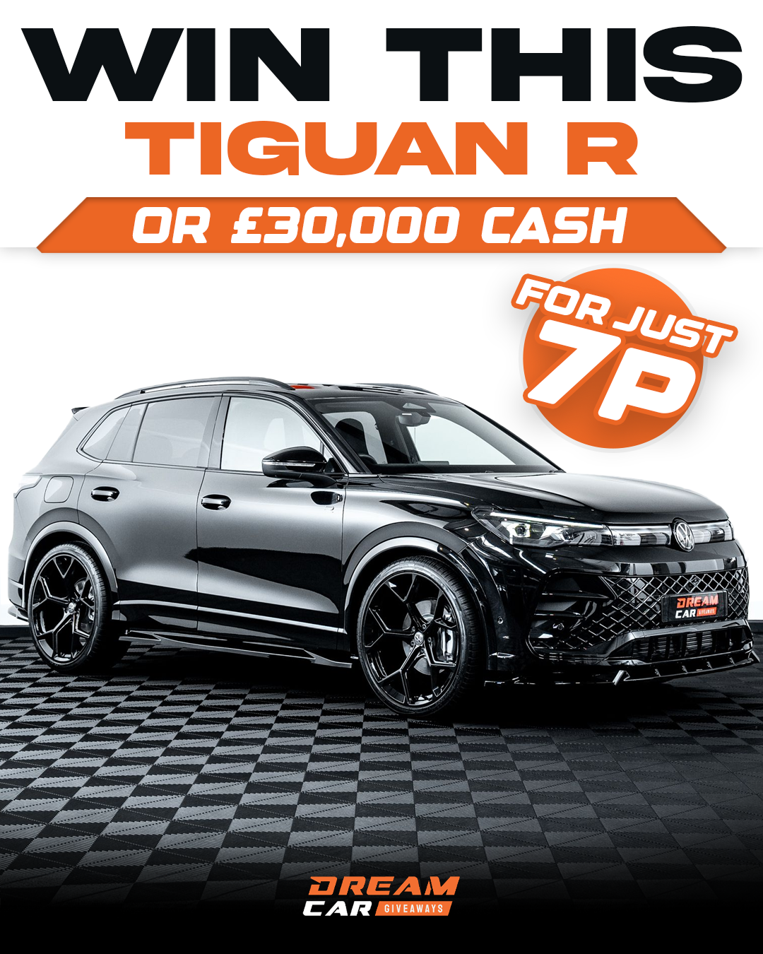 Dream Car Giveaways Facebook ad