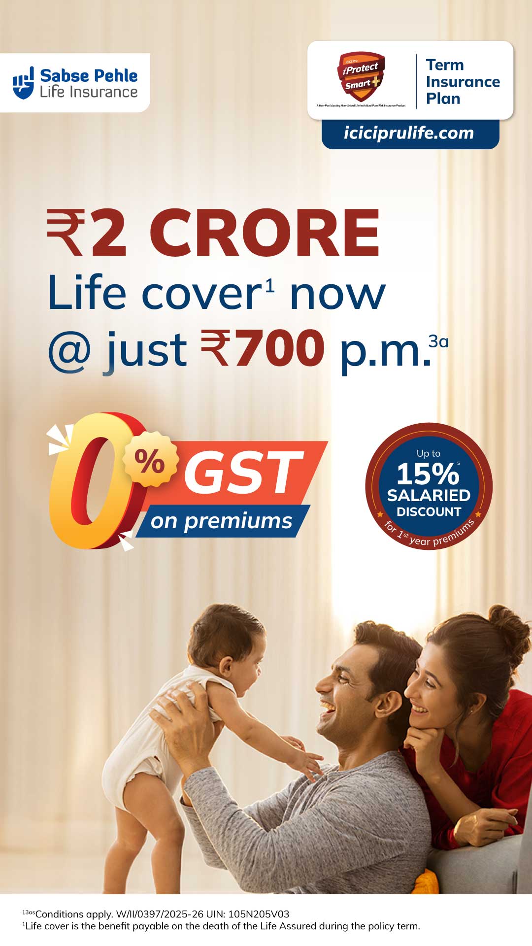 ICICI Prudential Life Insurance Facebook ad