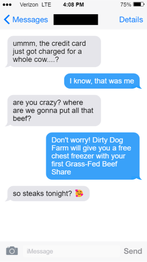 Dirty Dog Farm Facebook ad