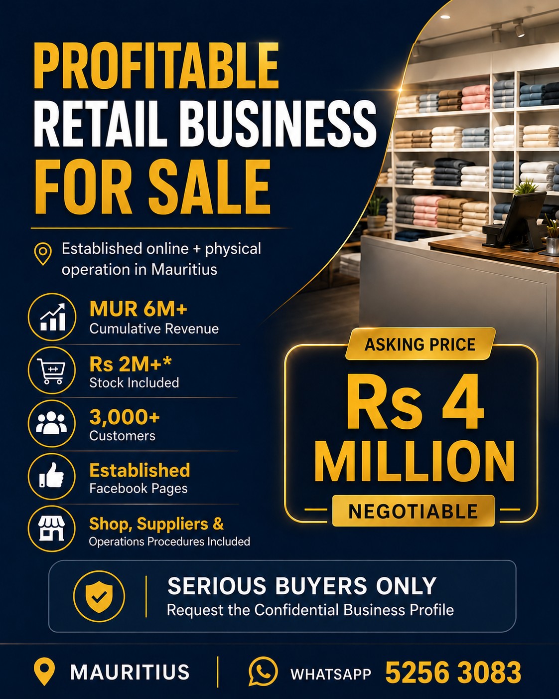 Meezaan Business Consulting Facebook ad: Dreaming of owning a business?