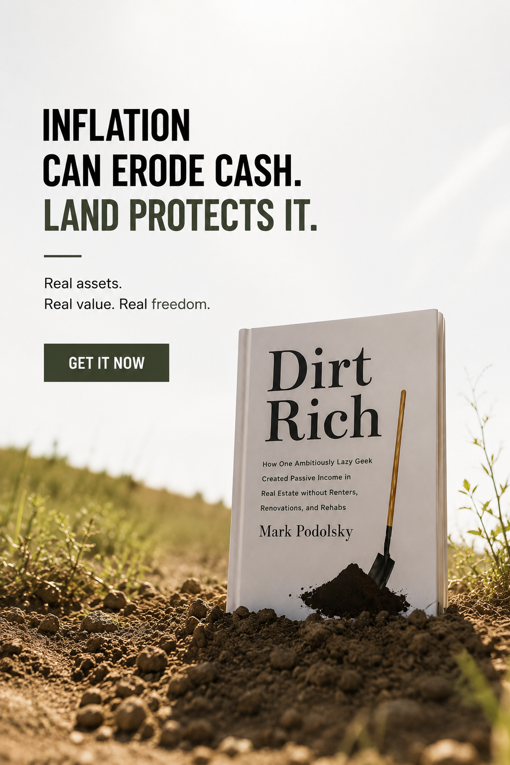 The Land Geek Facebook ad