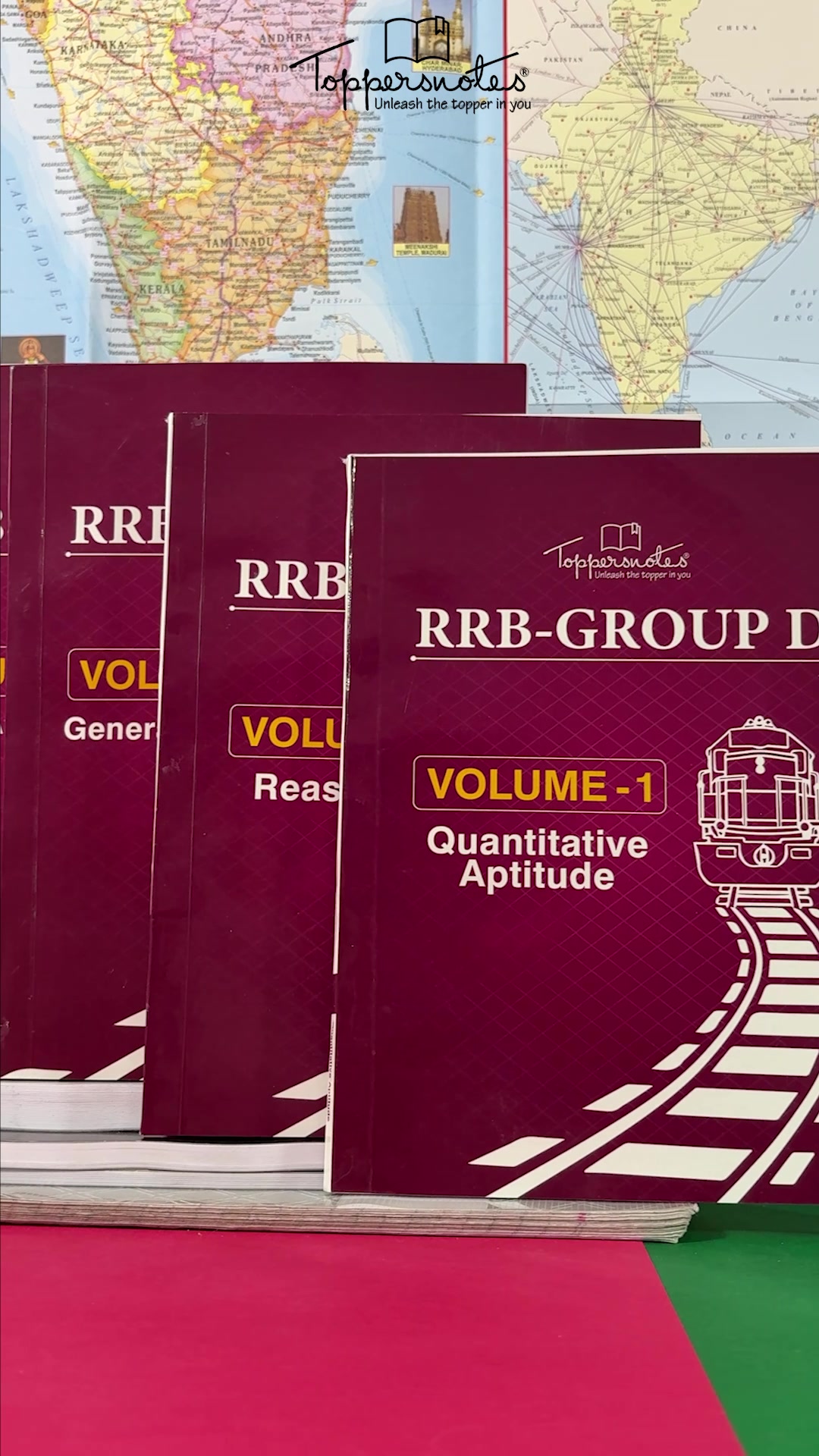 Toppersnotes Facebook ad: Railway RRB Group D notes