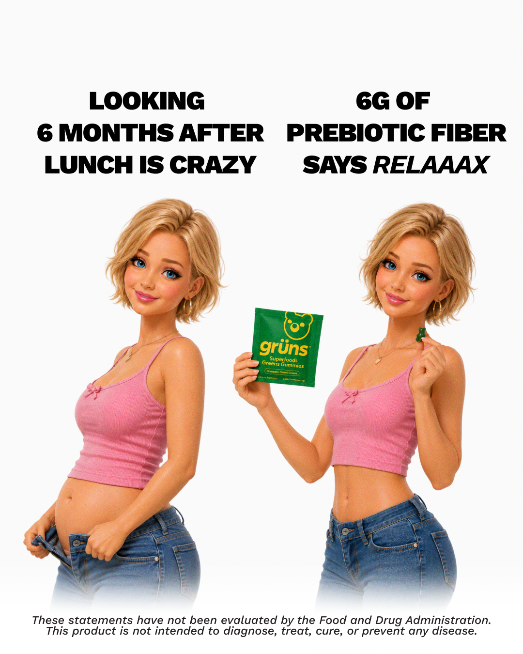 Grüns Facebook ad
