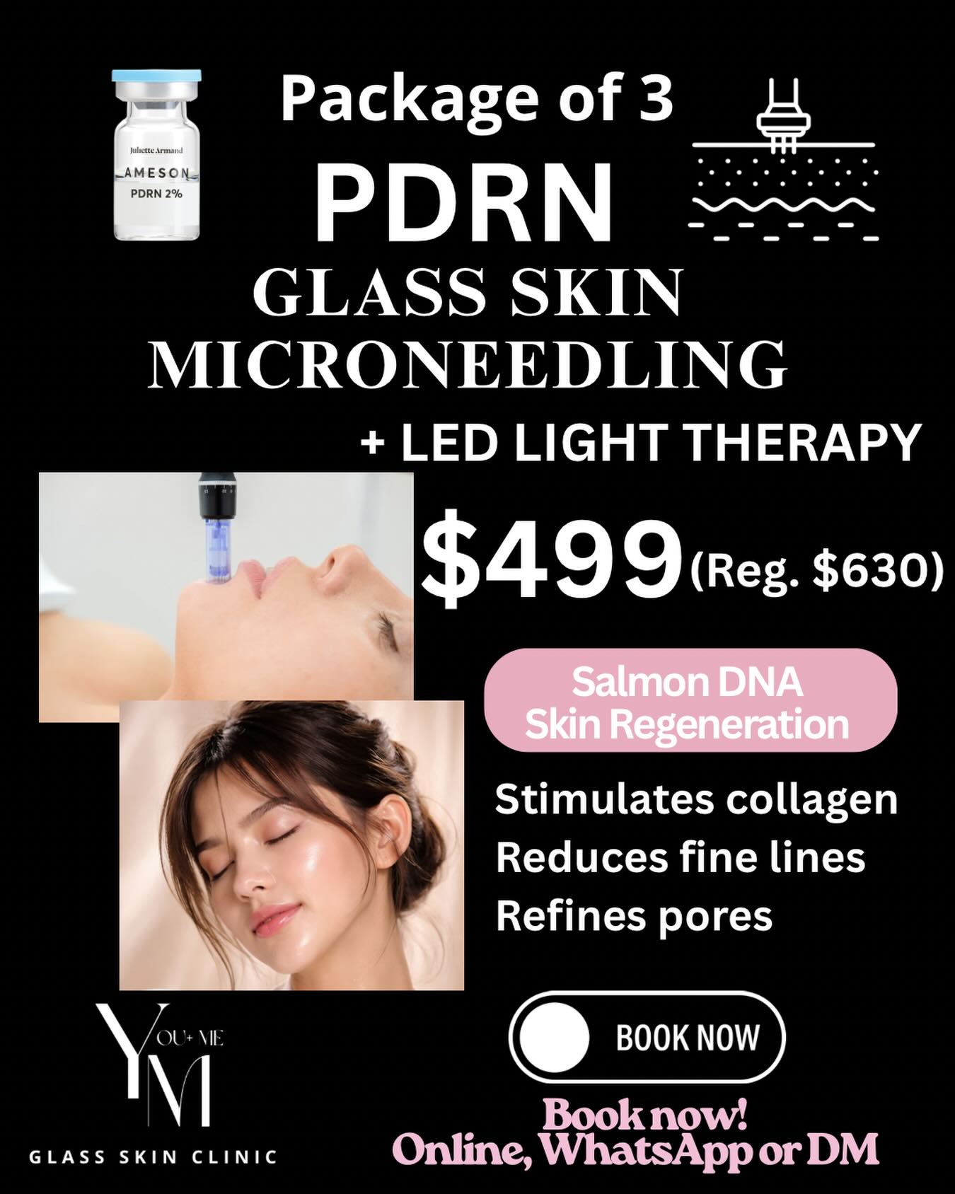 YM beauty Facebook ad