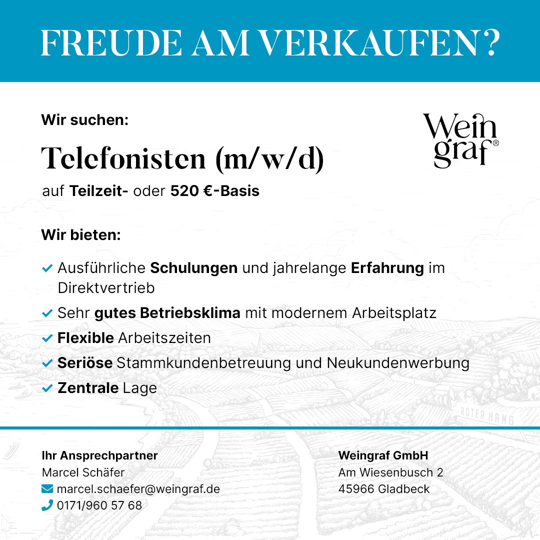 Weingraf.de Facebook ad from May 21, 2026