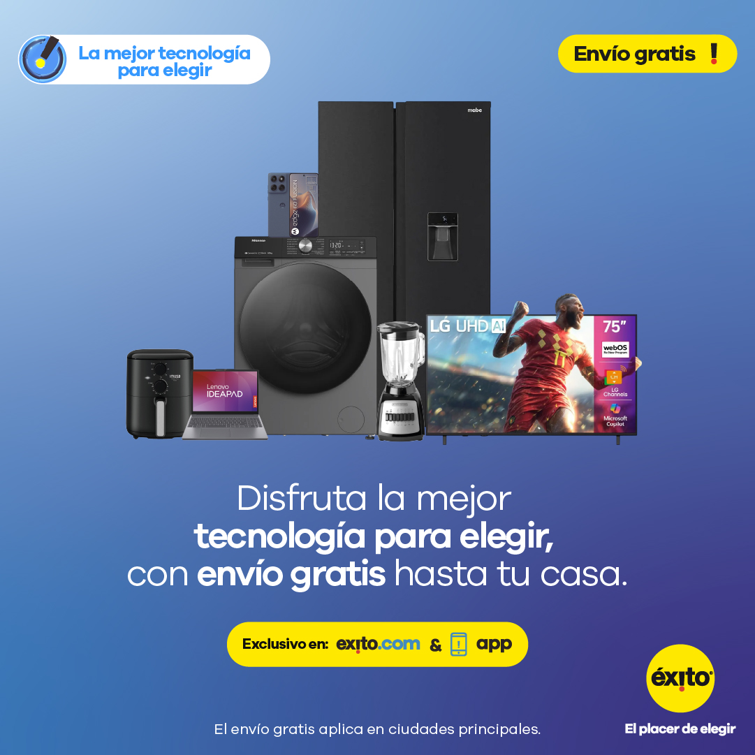 Éxito Facebook ad: ¡La mejor tecnología con Envío Gratis!