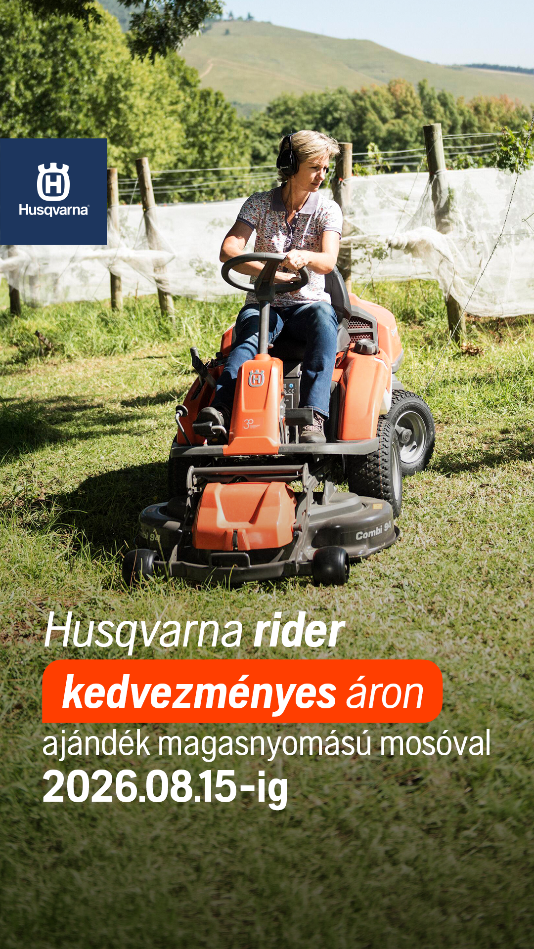 Husqvarna Facebook ad