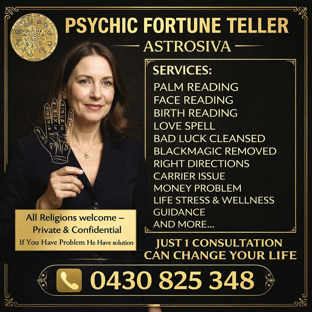 World Best Psychic and Spiritual Healer Facebook ad: I offer personal astrology readings to help guide you