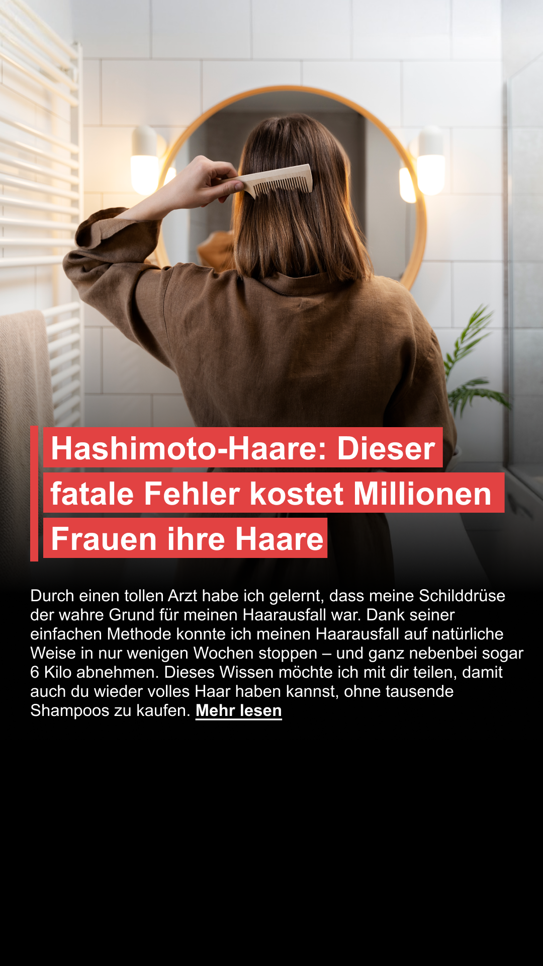 Mission Schilddrüse Facebook ad