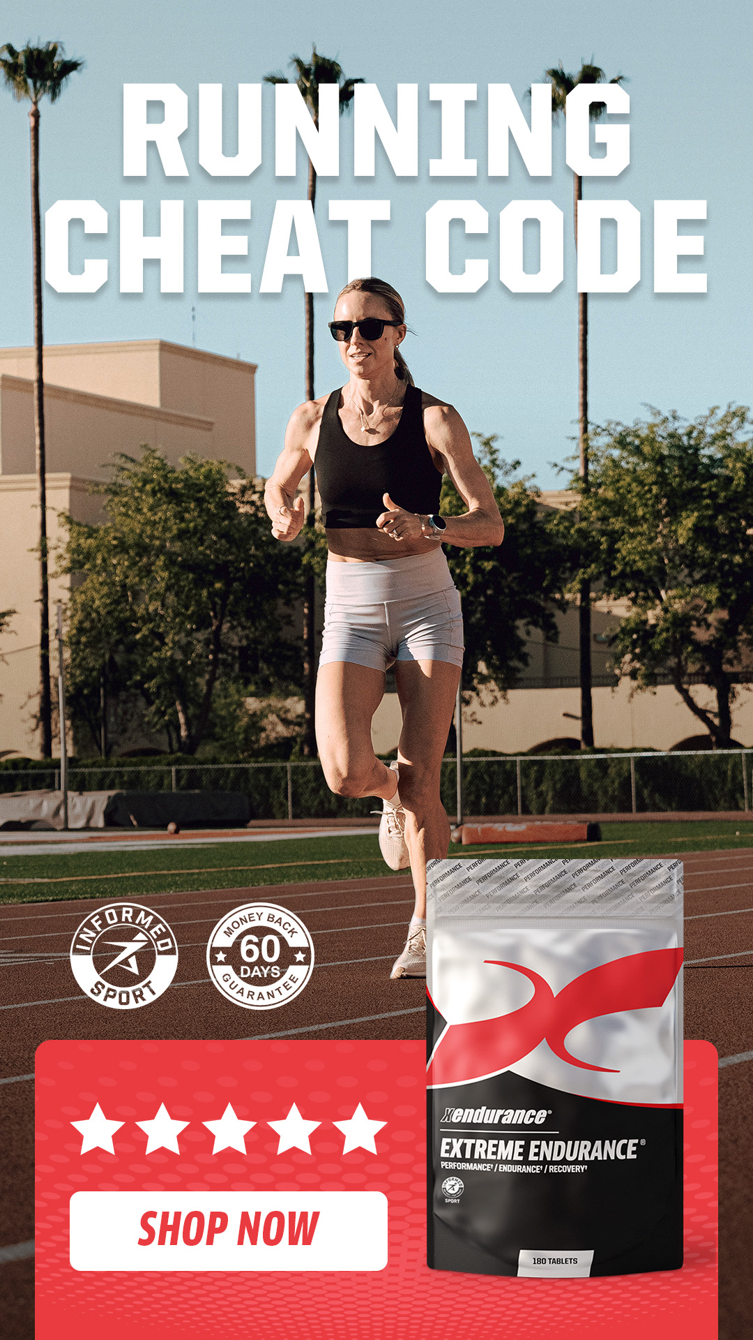 Xendurance Facebook ad from Sep 8, 2026