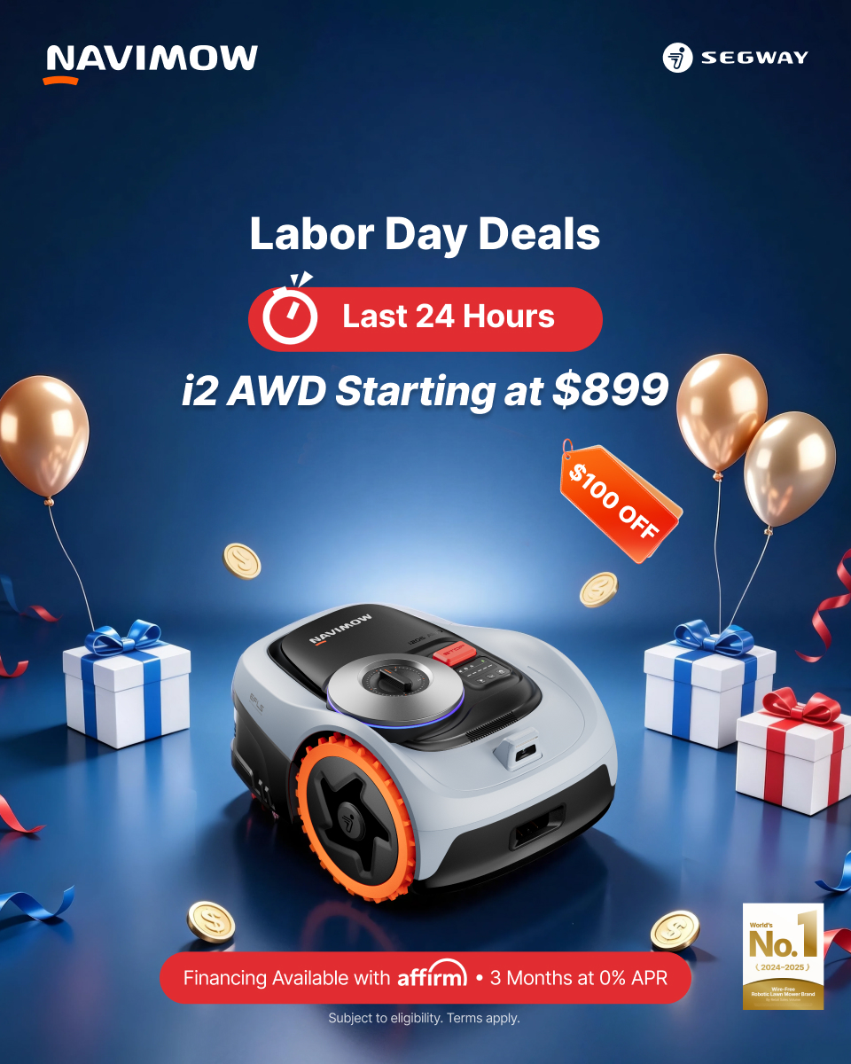 Segway Navimow Facebook ad: Final 24 Hours: i2 AWD From $899
