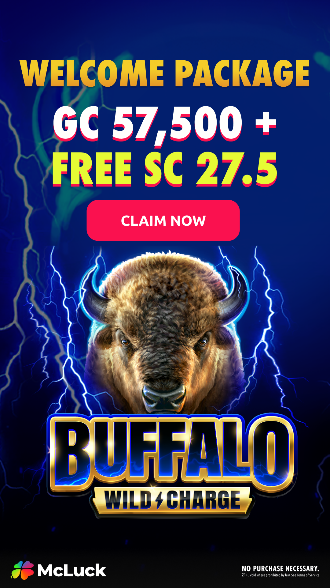 McLuck.com Facebook ad