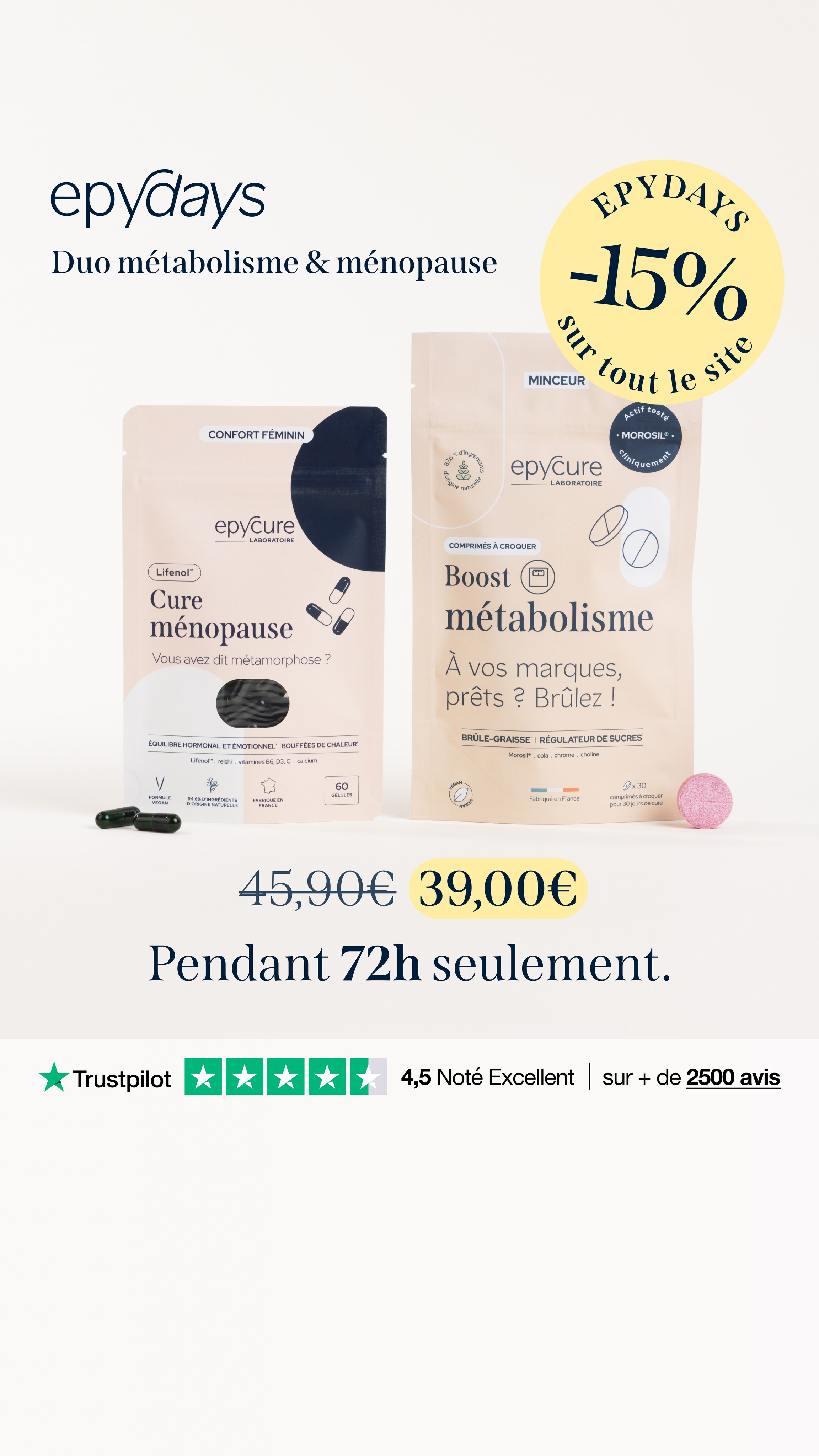 Epycure Facebook ad