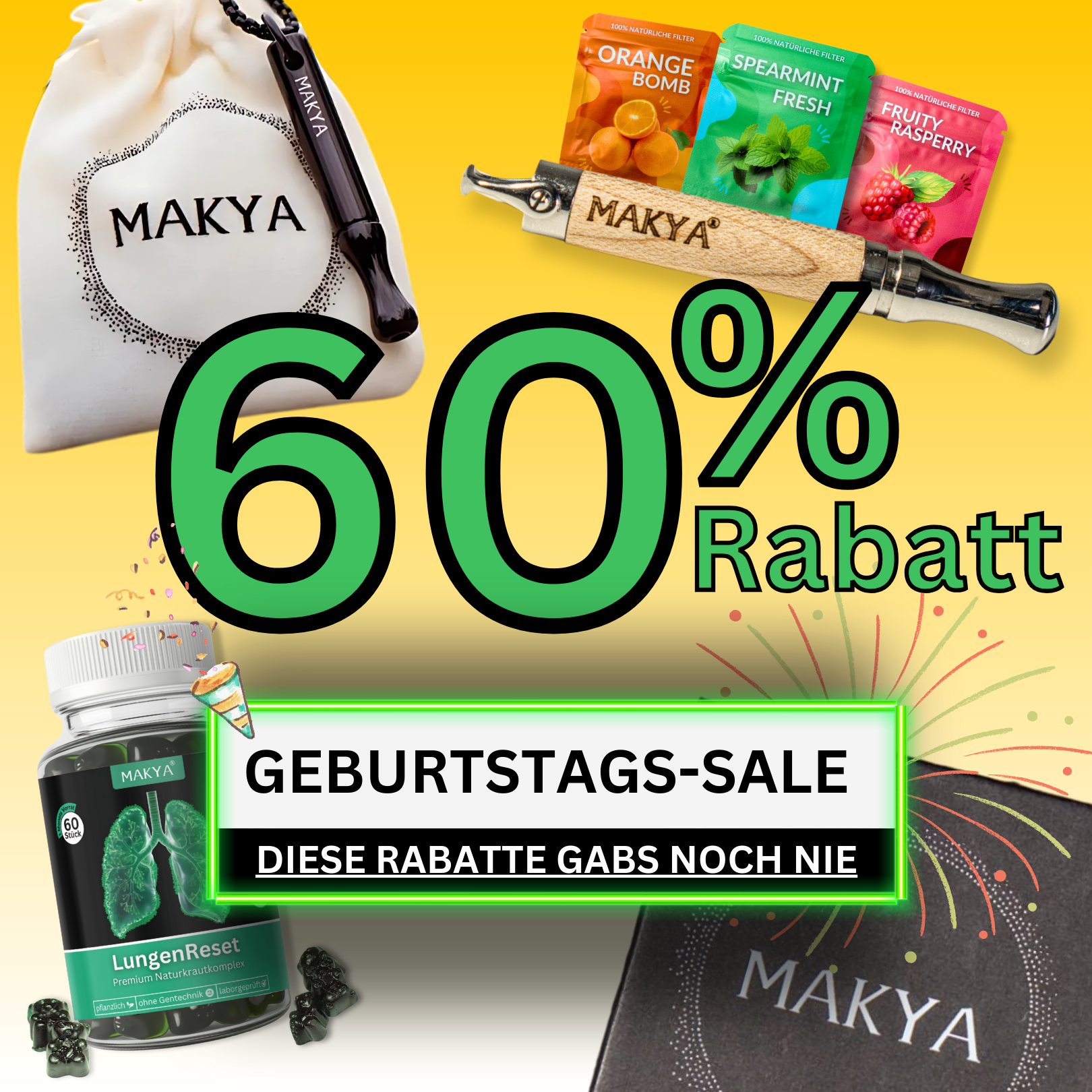 Makya-Rauchfrei Facebook ad