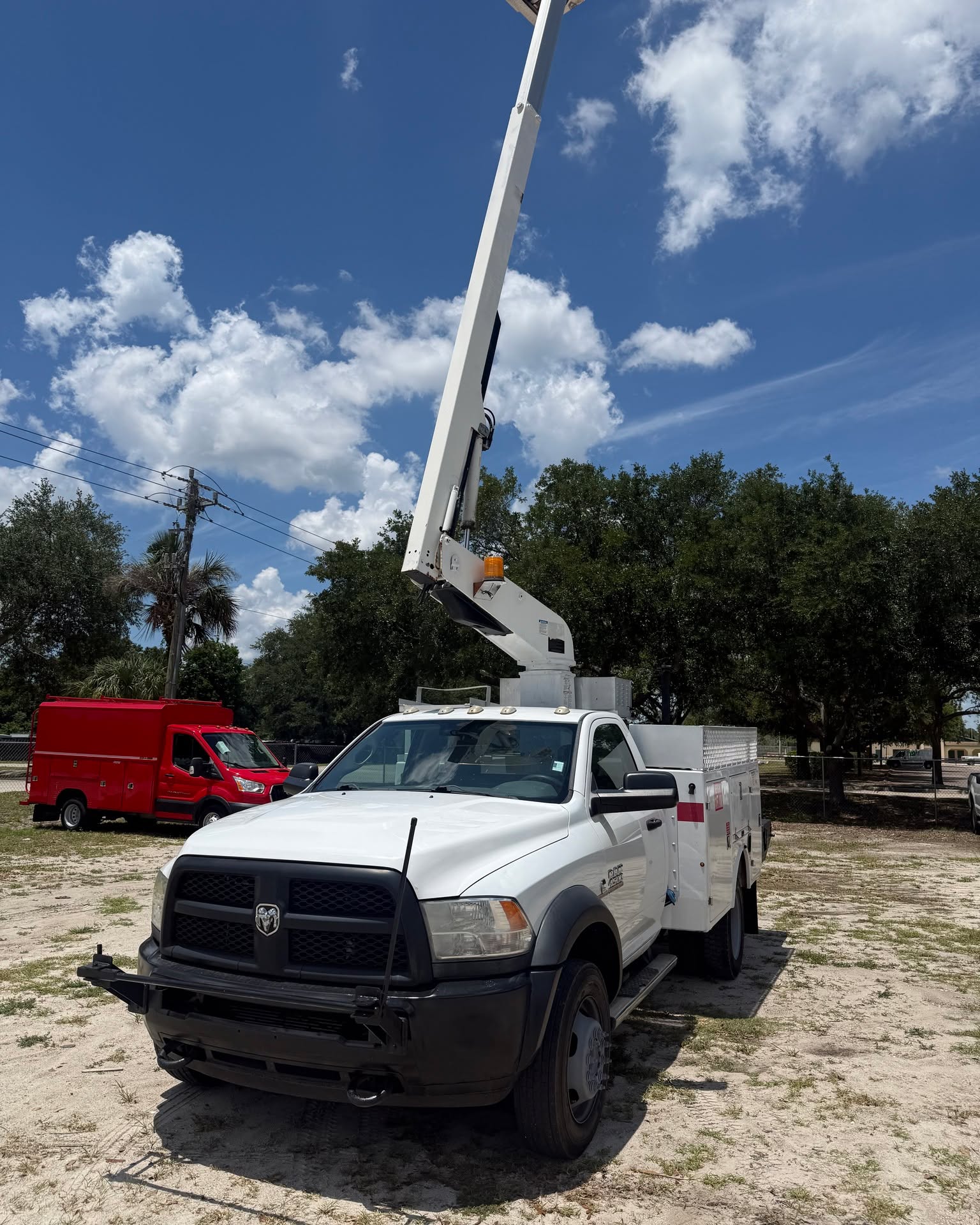 Nick Barnes Facebook ad: 2013 Ram 4500/ Bucket truck