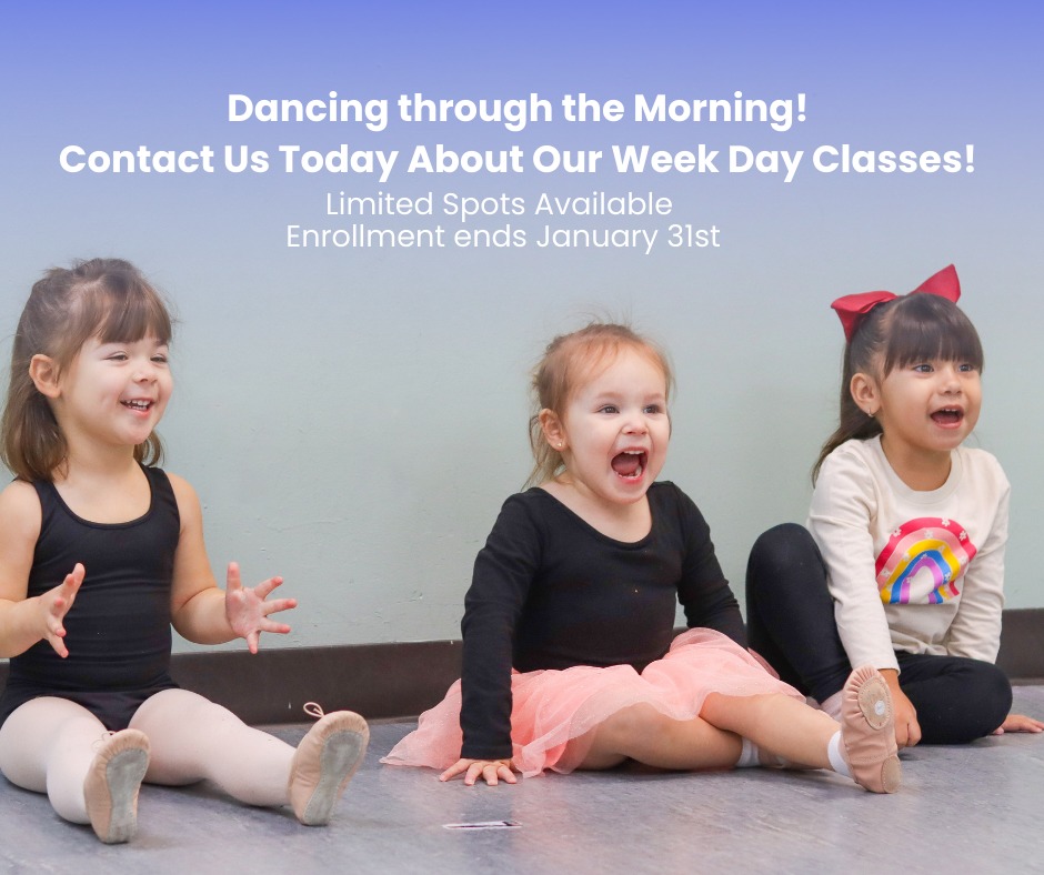 Dance Academy of Mansfield Facebook ad: Toddlers love music and moving!