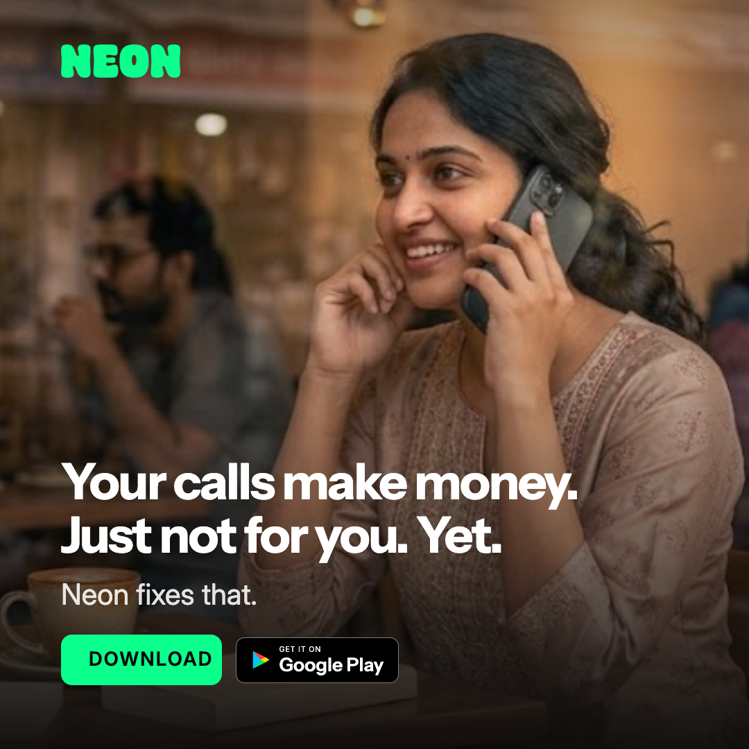 Neon Mobile Facebook ad