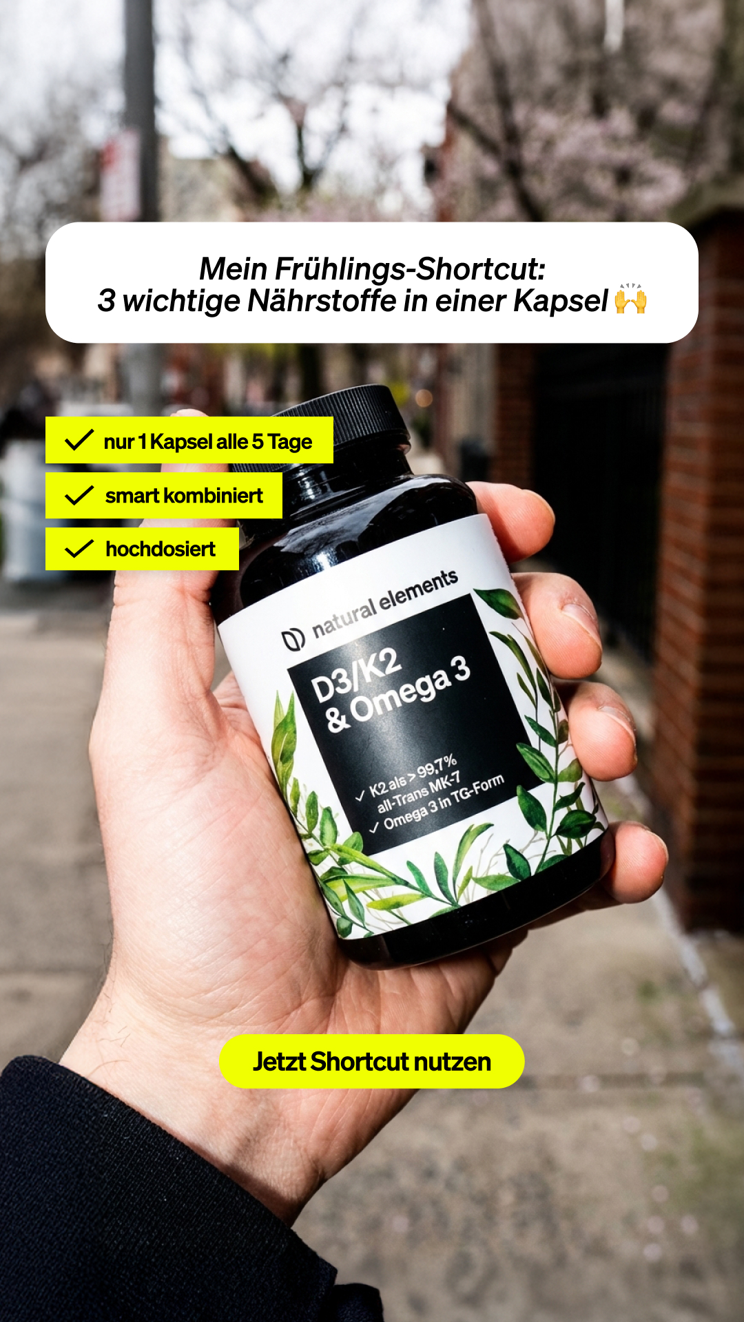 natural elements Facebook ad