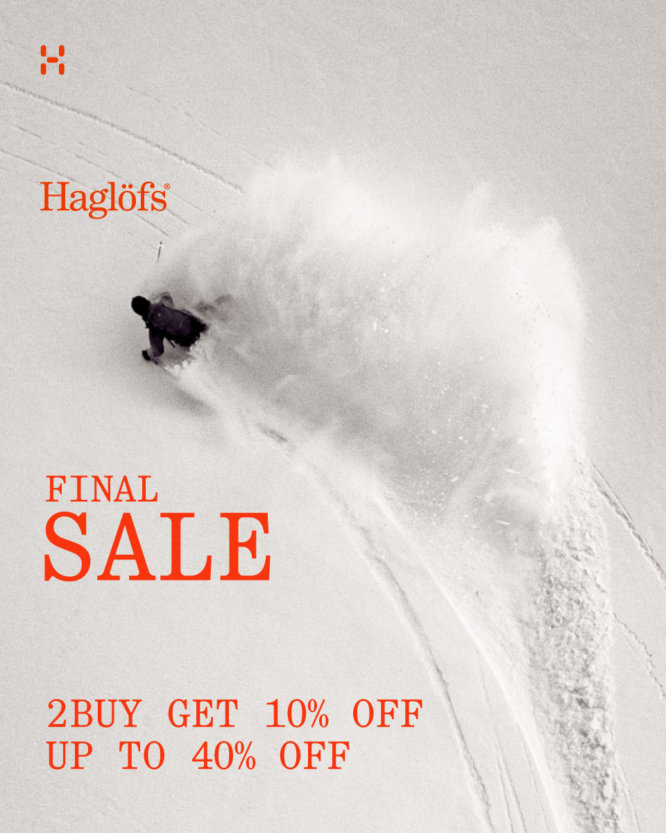Haglöfs JAPAN Facebook ad: 【SALE 】