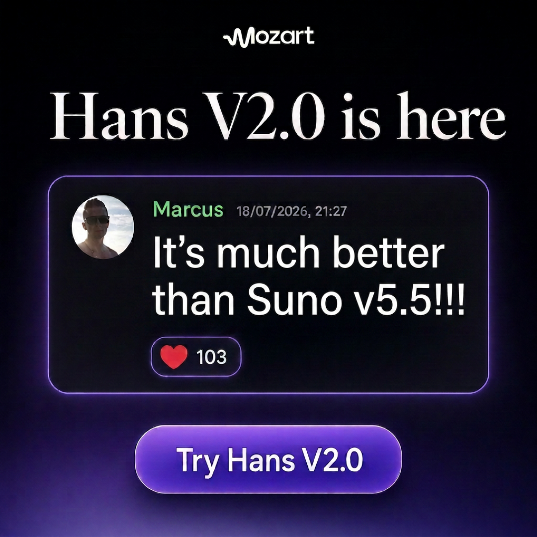 Mozart Music Facebook ad