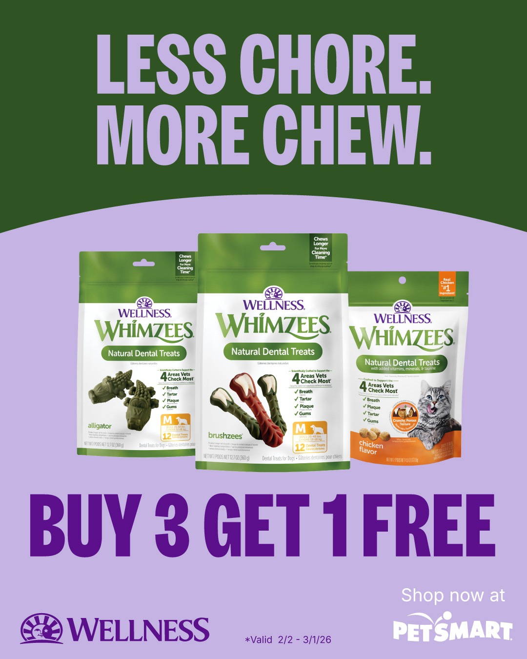 Wellness Pet Food Facebook ad