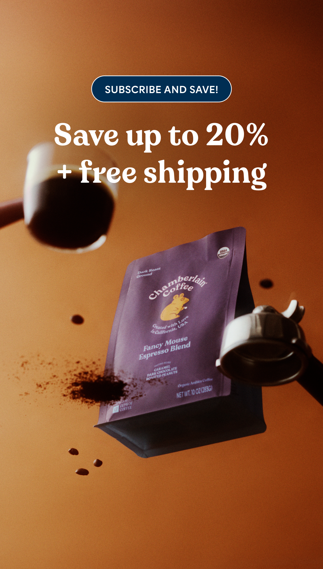 Chamberlain Coffee Facebook ad