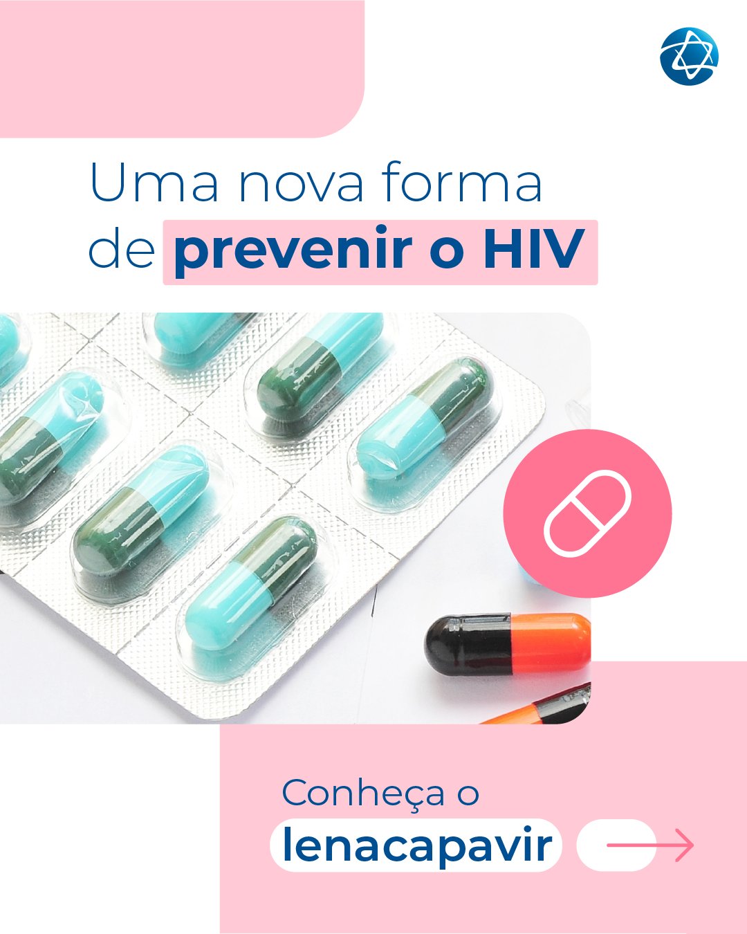 Hospital Israelita Albert Einstein Facebook ad: A ciência segue avançando na prevenção do HIV.