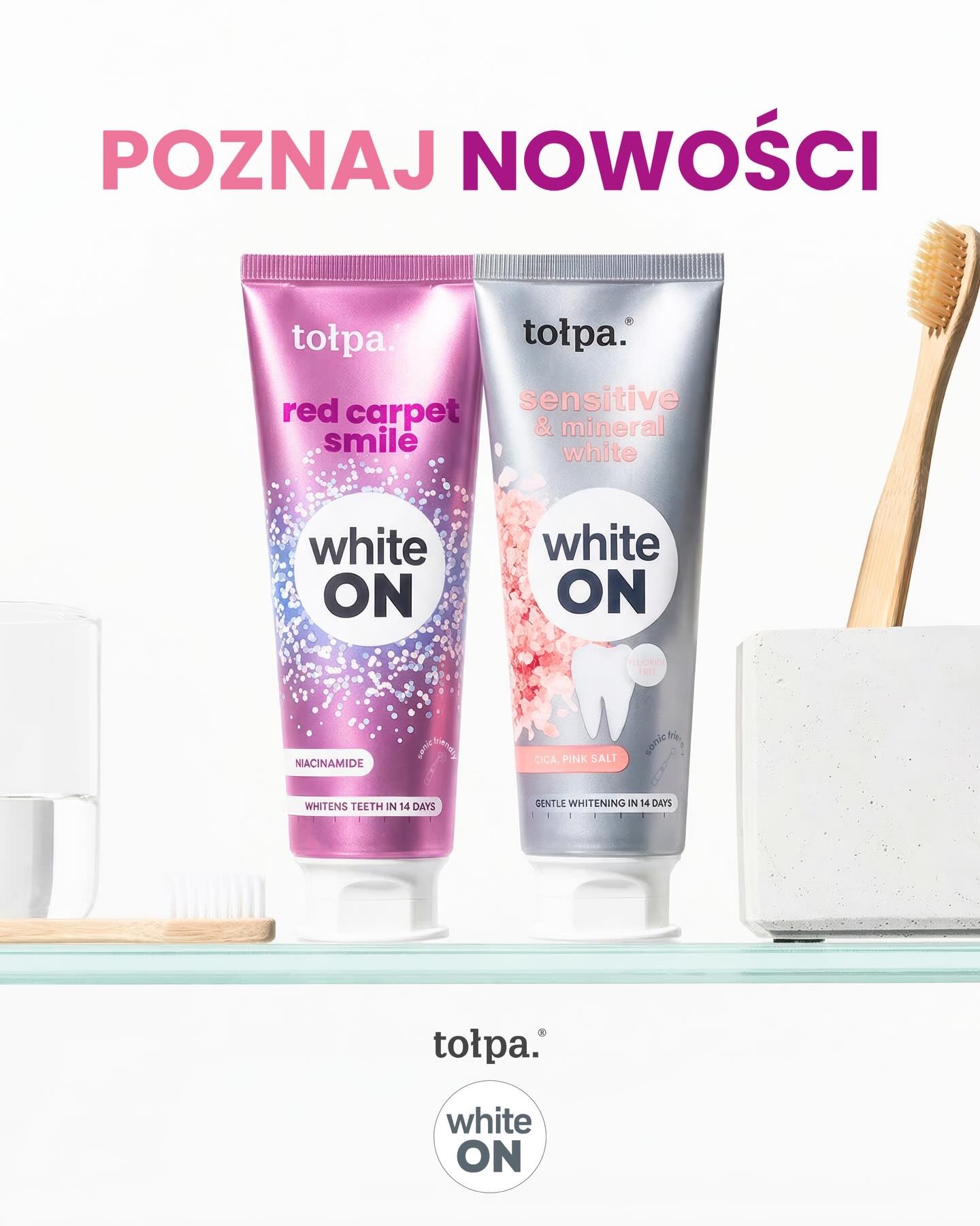 Tołpa white on Facebook ad
