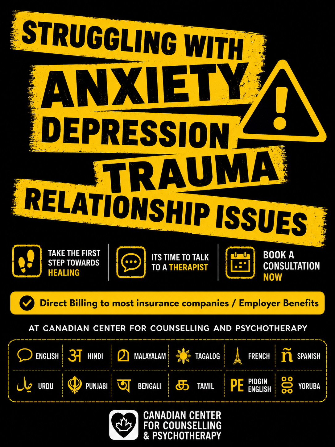 Canadian Center For Counselling and Psychotherapy  Facebook ad