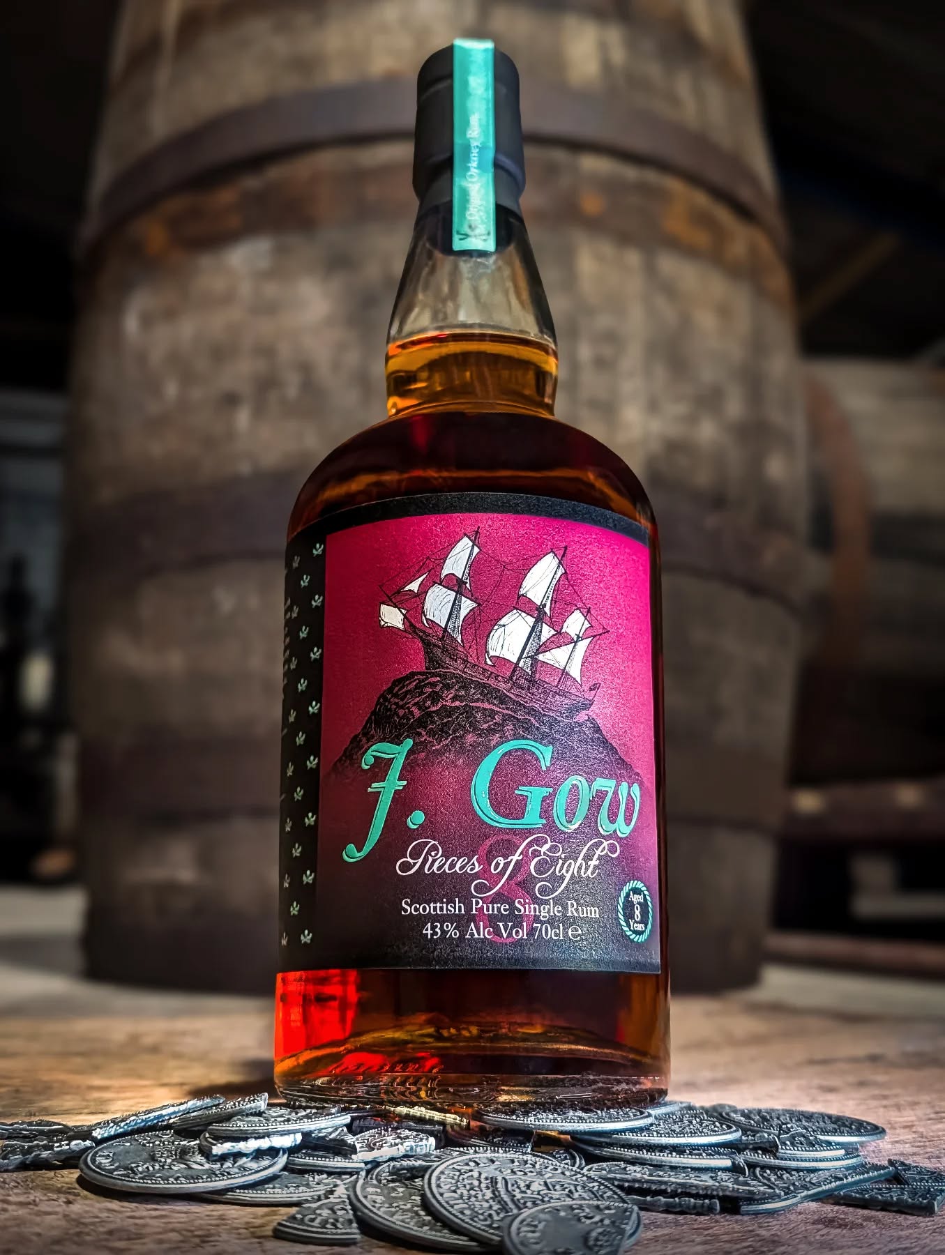 J. Gow Rum Facebook ad