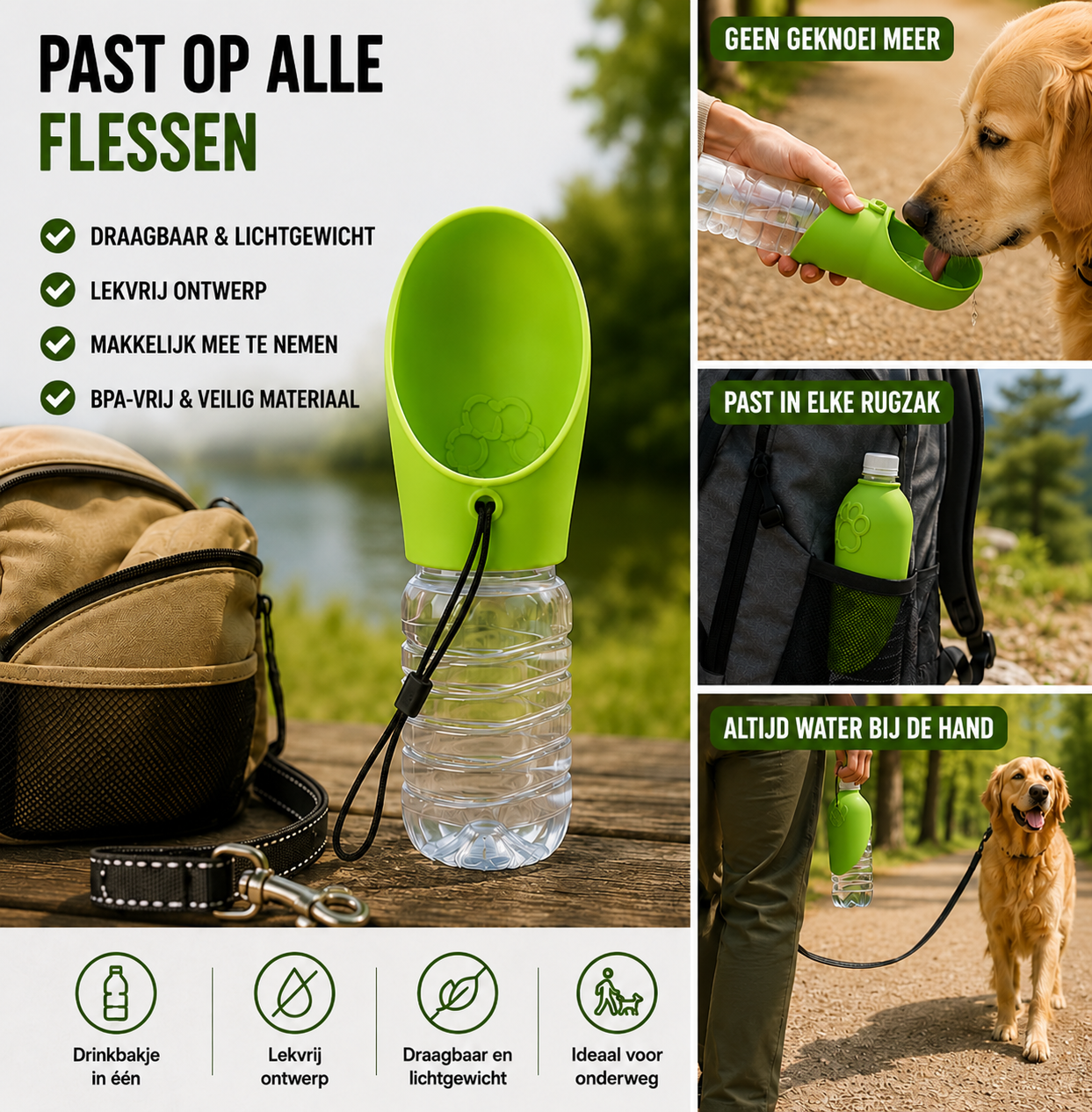 Pootr Facebook ad: Je hond drinkt waarschijnlijk te vaak warm water…