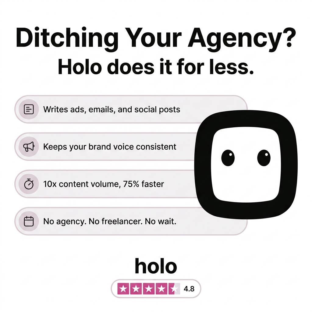 Holo Facebook ad