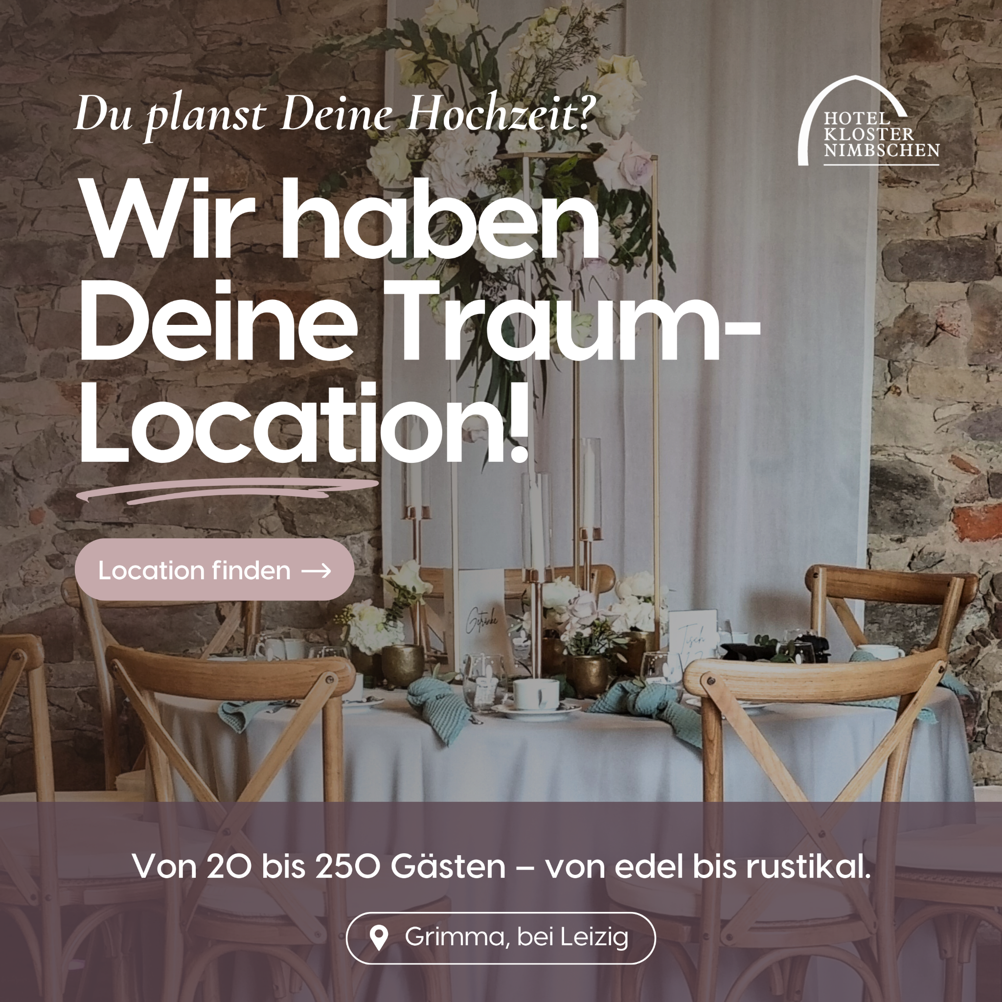 Kloster Nimbschen Hotel und Event GmbH Facebook ad