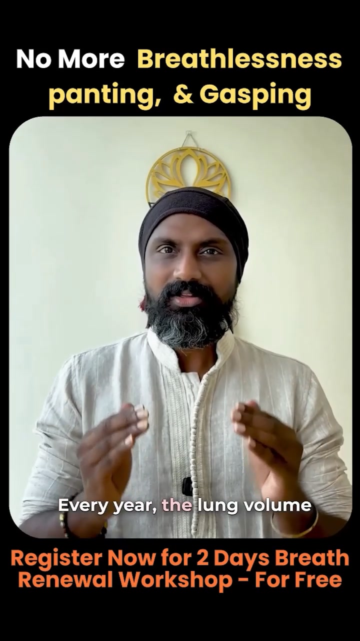 Sudalai Mani Breathcoach Facebook ad: Strengthen Your Lungs Naturally!