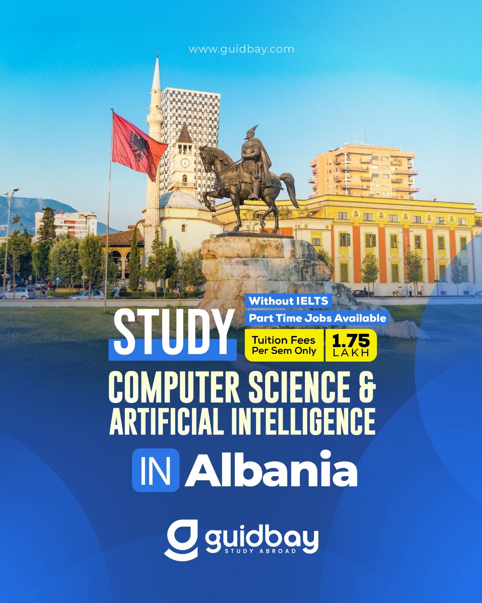Guidbay Study Abroad Facebook ad from Feb 22, 2026