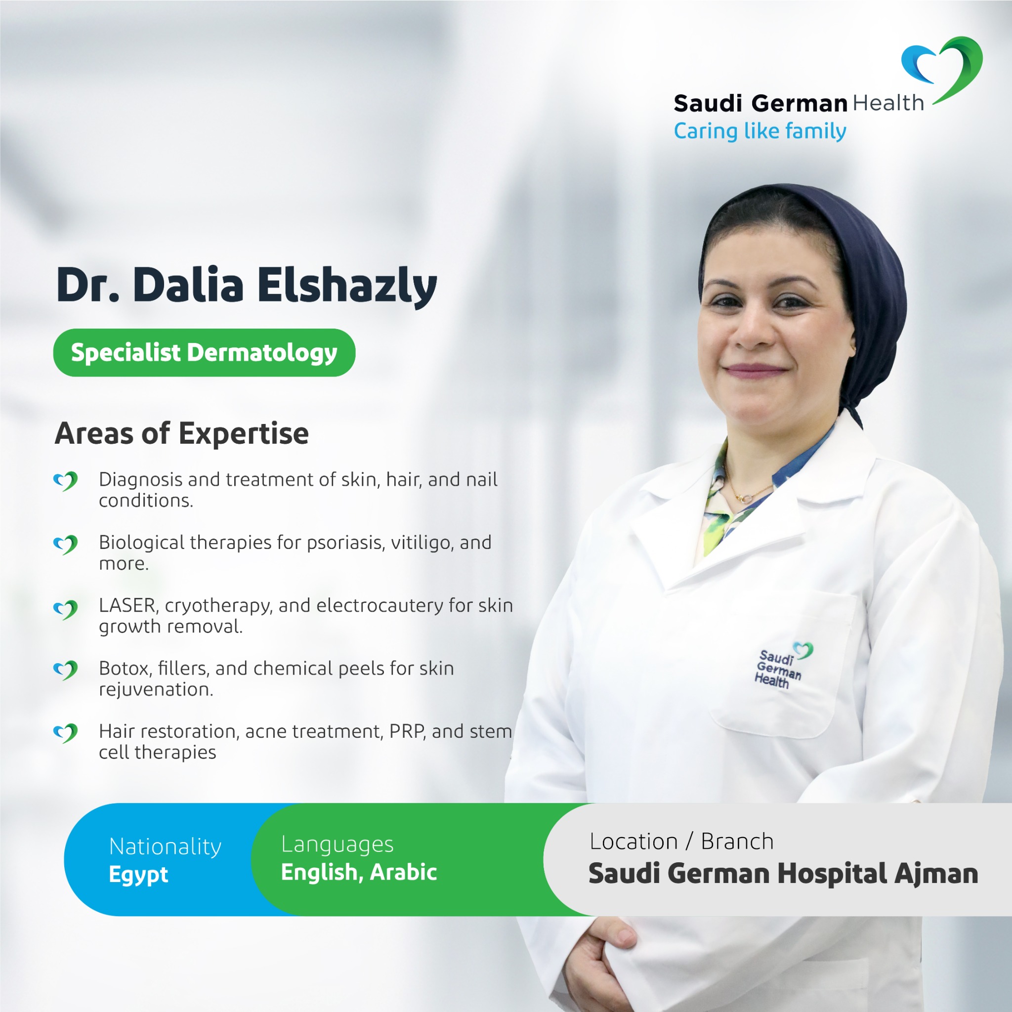 Saudi German Hospital UAE Facebook ad