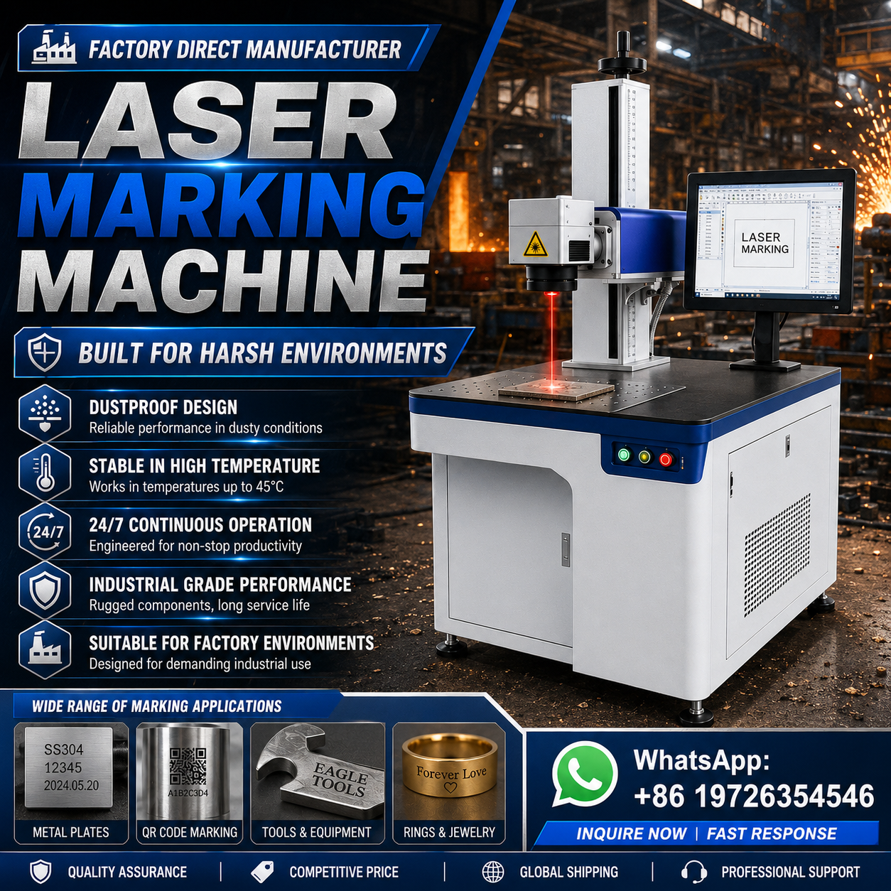 TuoHai Laser Facebook ad: DIRECT FROM OUR PROFESSIONAL LASER MACHINE FACTORY