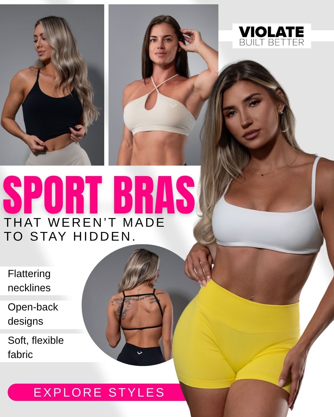 Violate The Dress Code Facebook ad