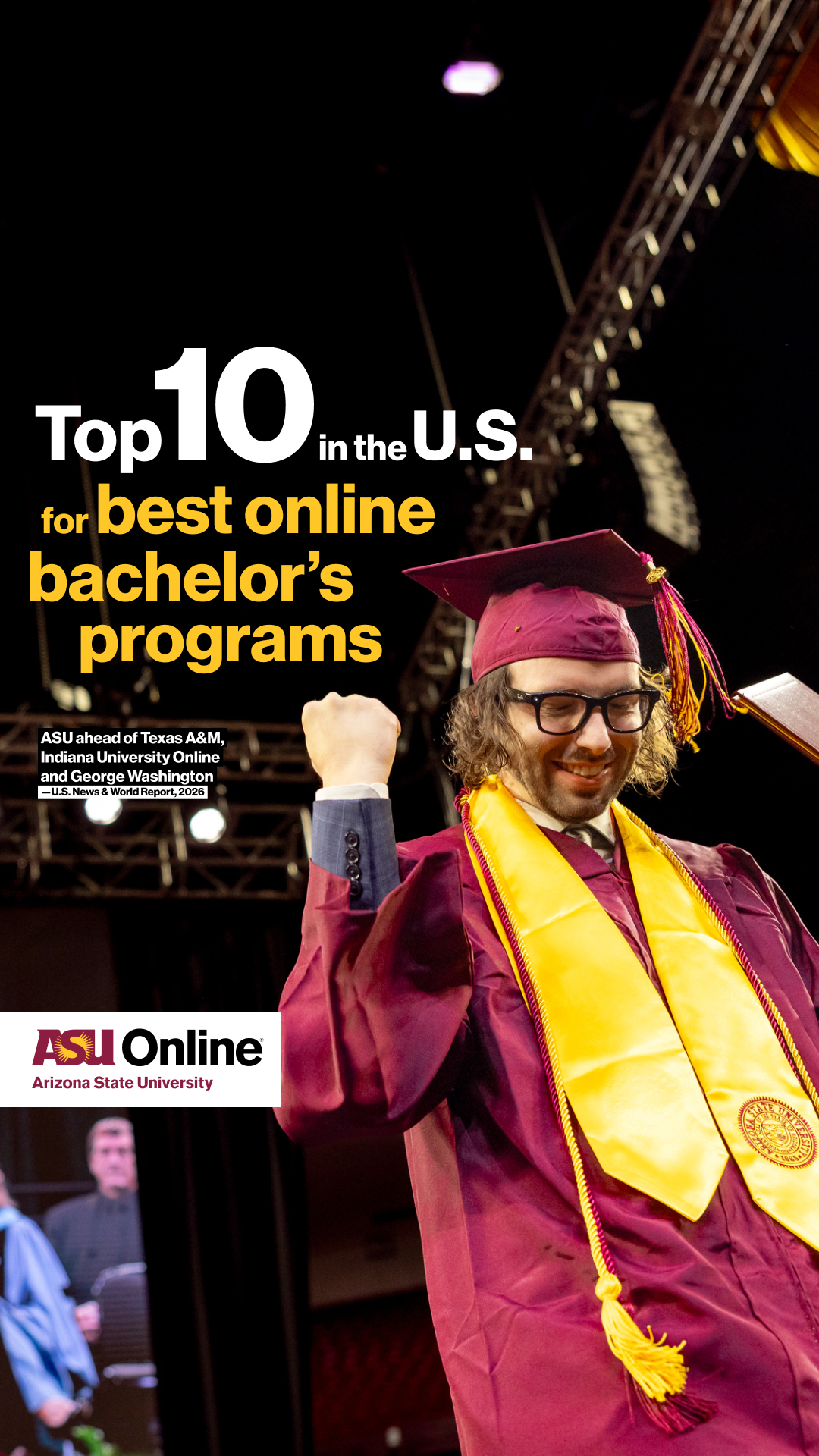 ASU Online Facebook ad