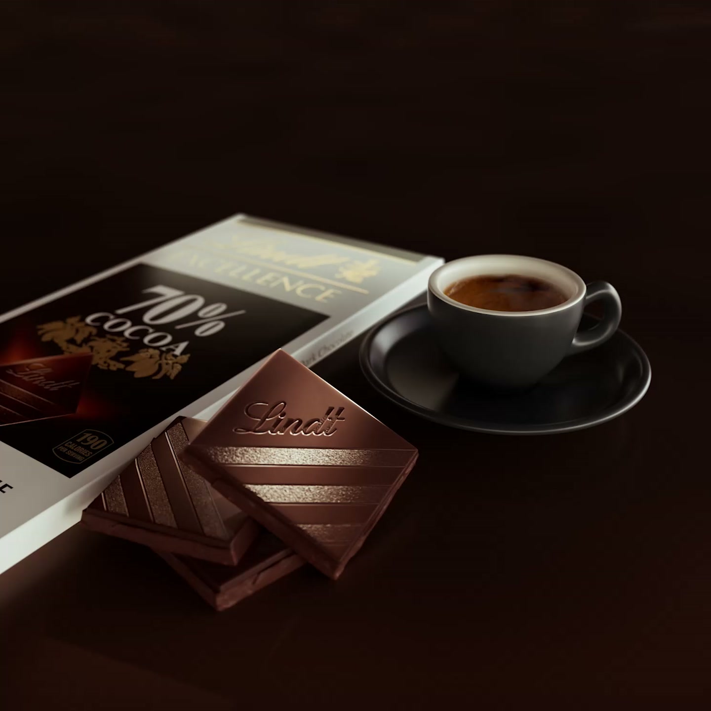 Lindt Facebook ad: Discover Lindt EXCELLENCE