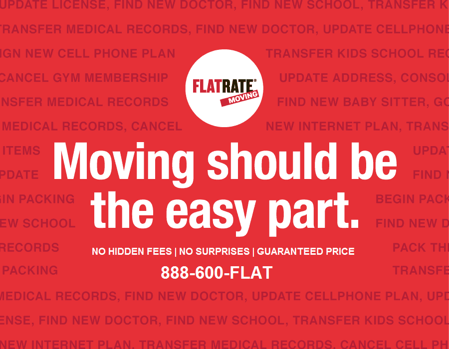 FlatRate Moving Miami Facebook ad from Nov 10, 2023