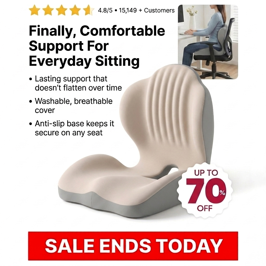 Ever Cushion Store Facebook ad: FLASH SALE