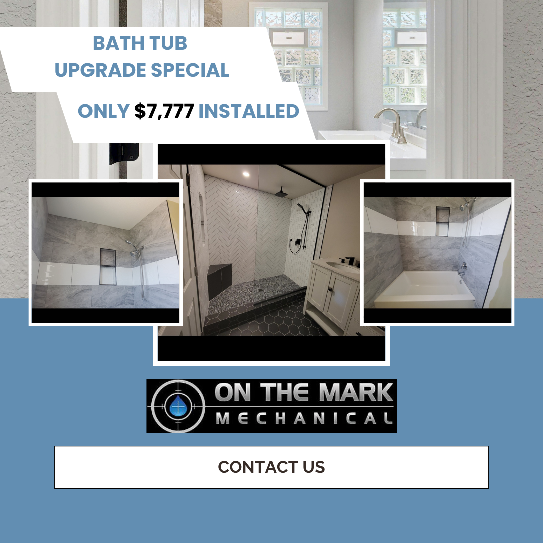 On the Mark Mechanical Facebook ad: Your Dream Bathroom. One Fixed Price.
