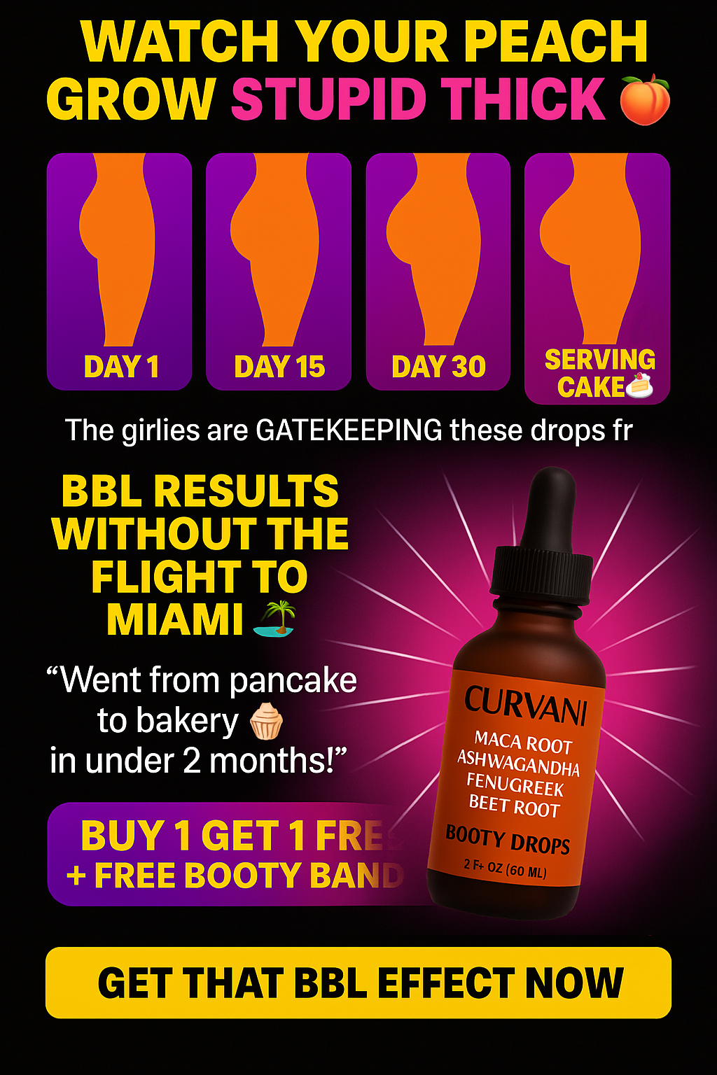 Curvani Facebook ad from Aug 22, 2025