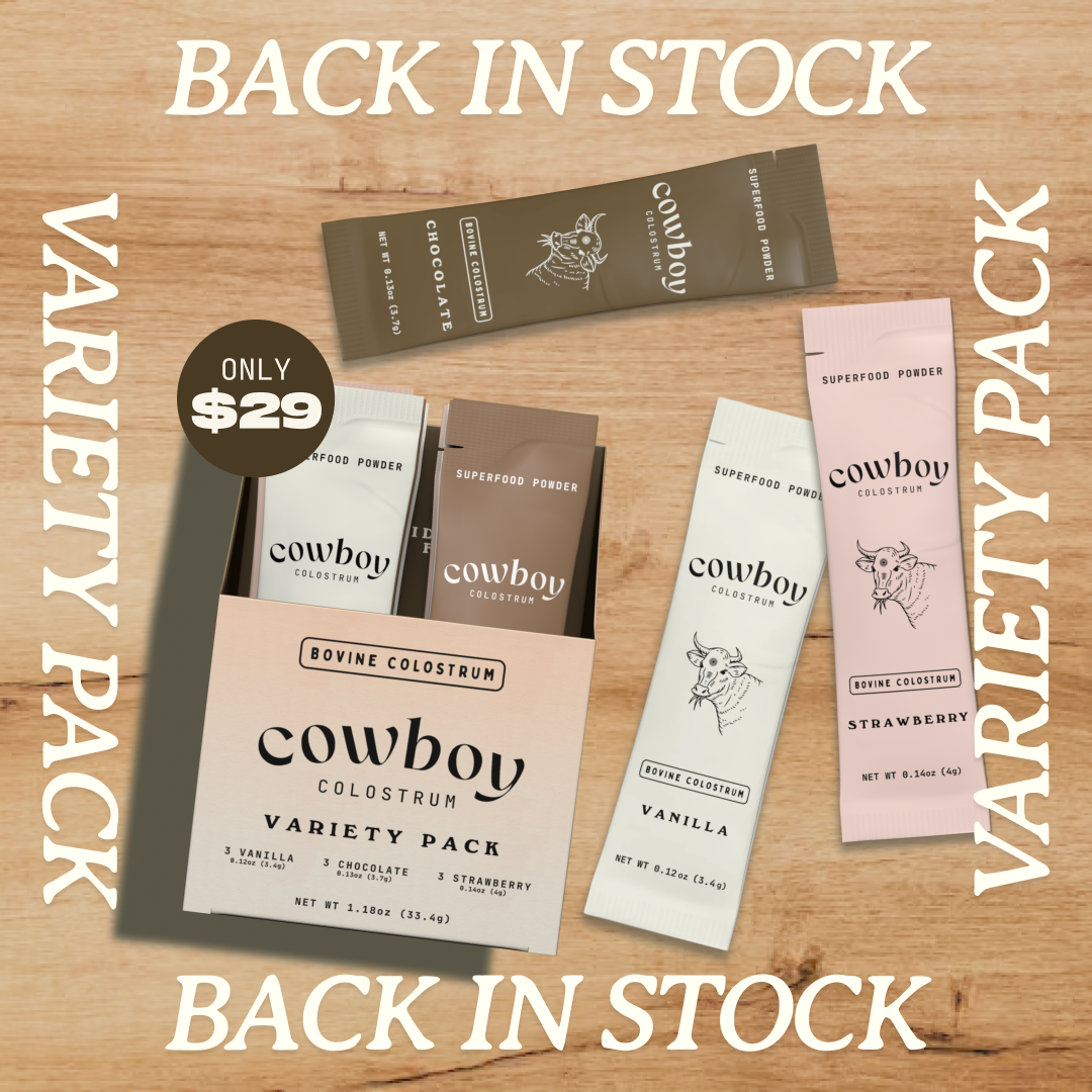 Cowboy Colostrum Facebook ad