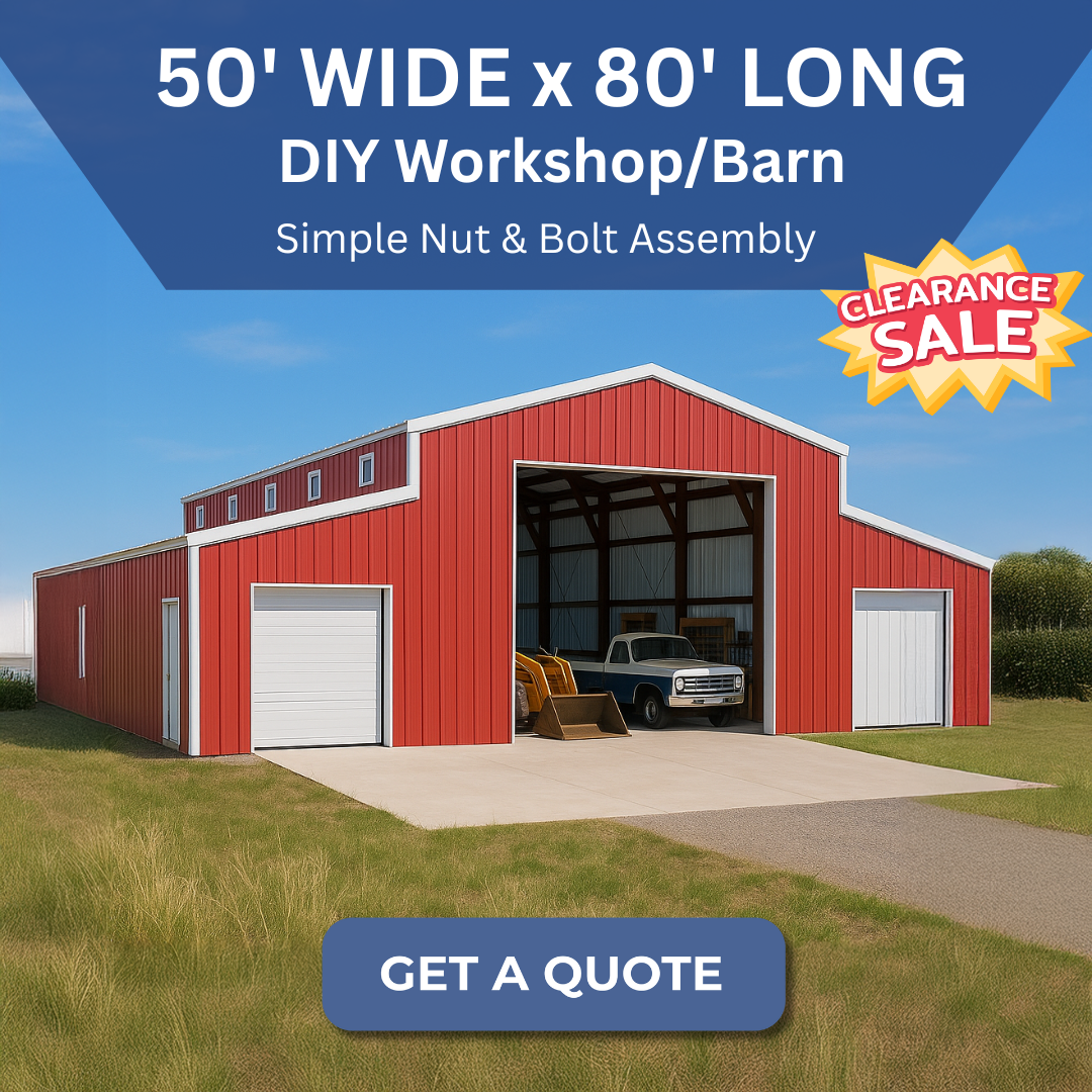 Steel Building Deals Facebook ad