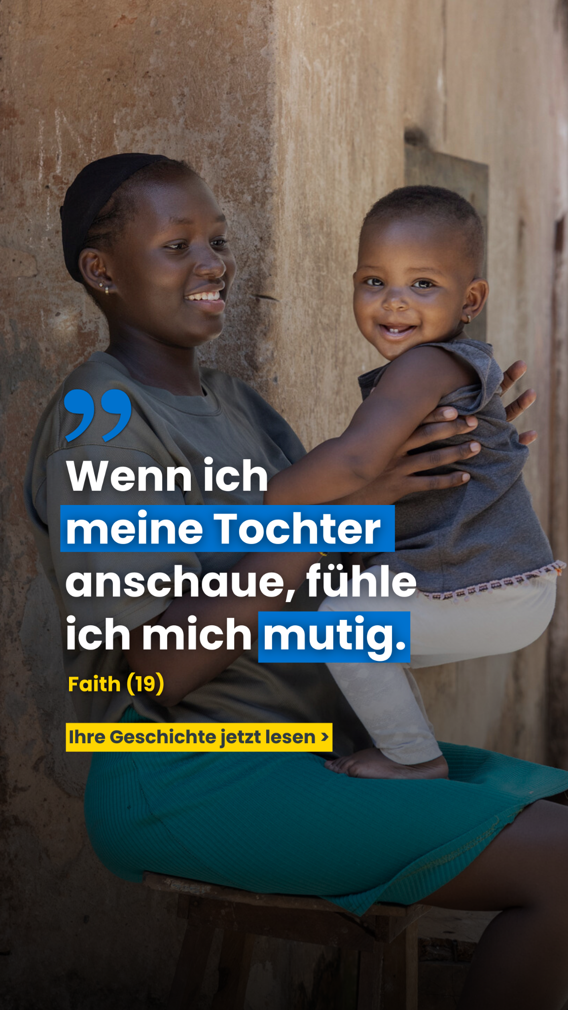 Plan International Deutschland Facebook ad from May 31, 2026